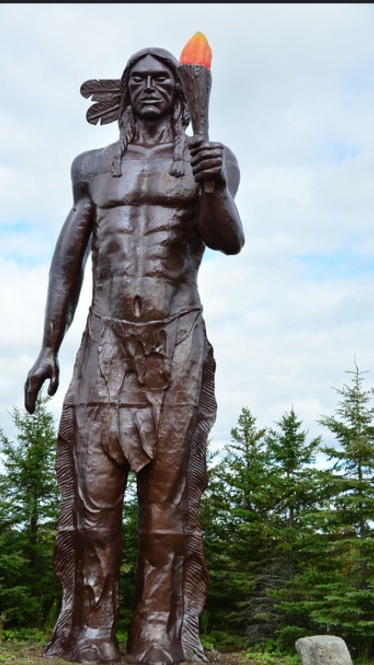 Glooscap the Algonquin hero and creator.