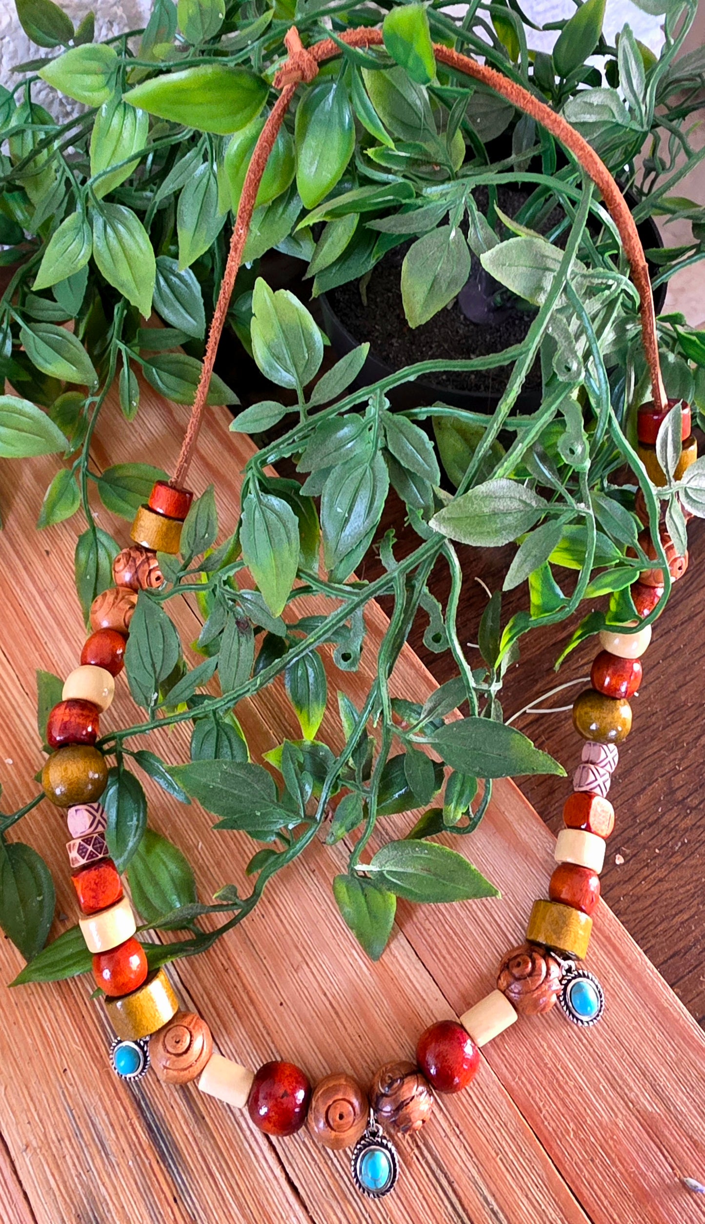 Ghost Bead Necklaces