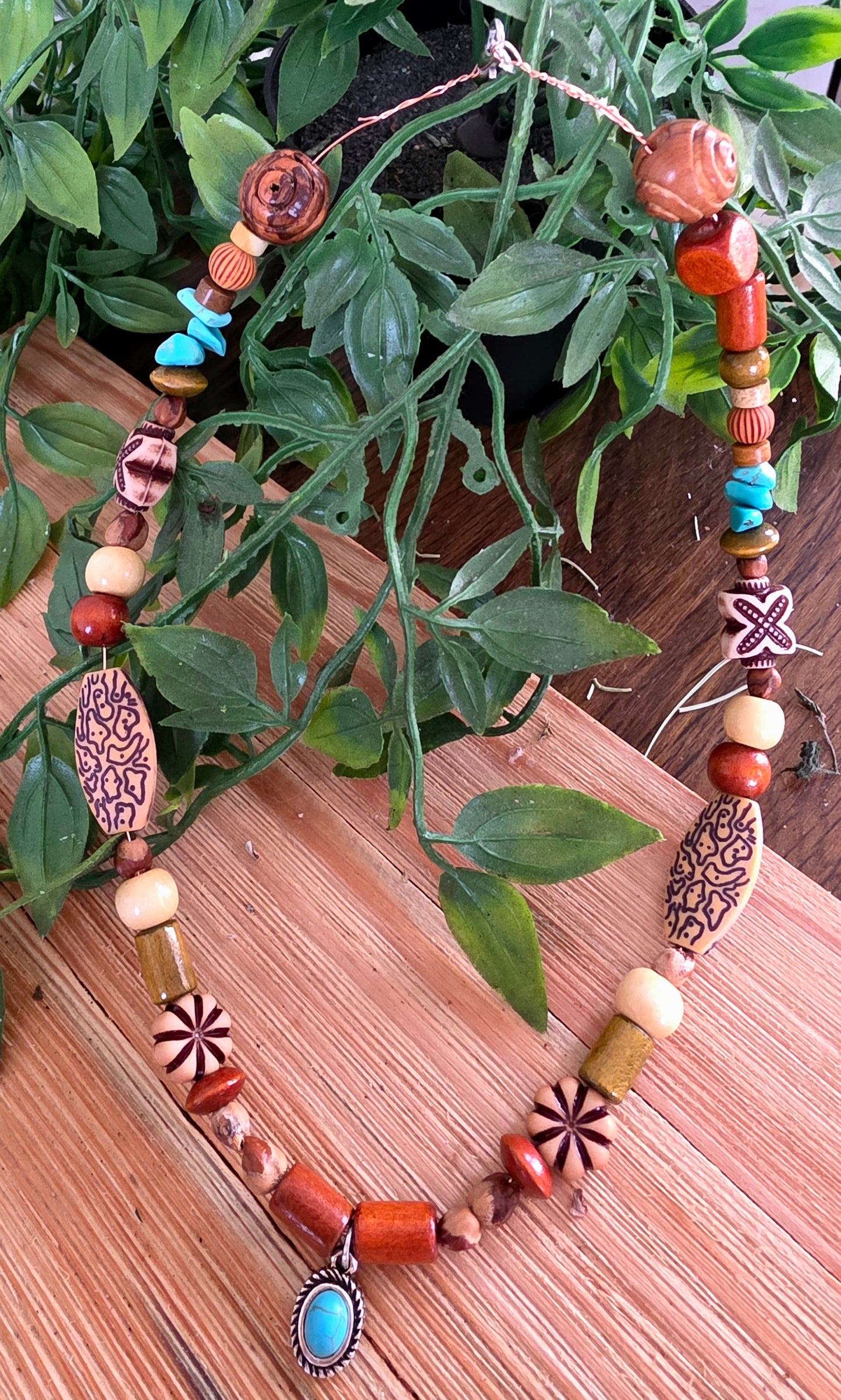 Ghost Bead Necklaces