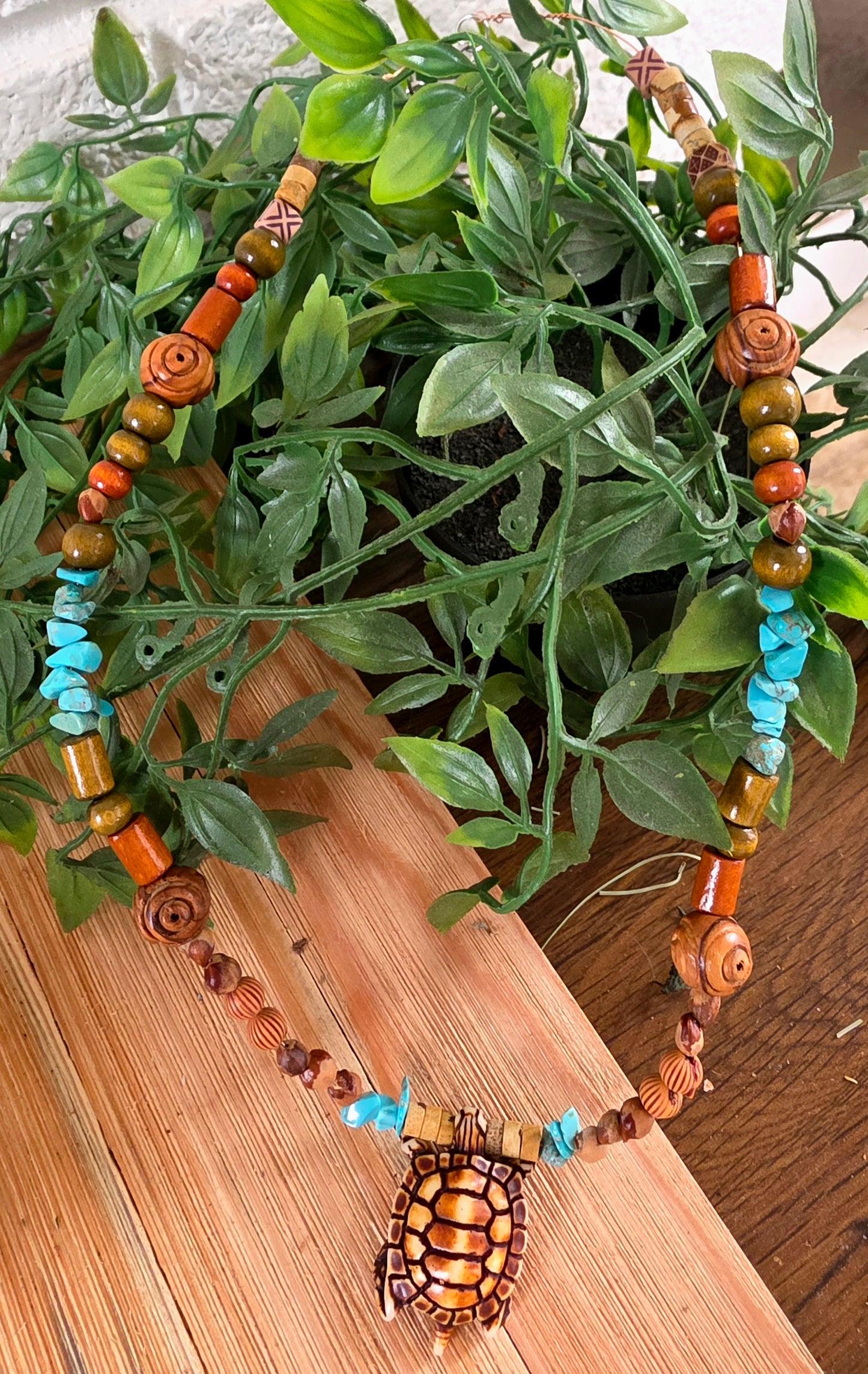 Ghost Bead Necklaces